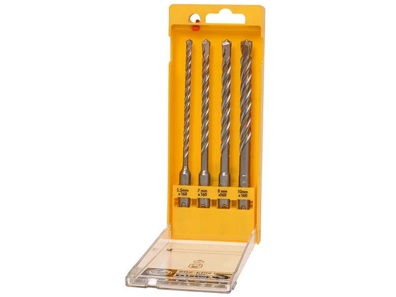 DEWALT Power Tools SDS Plus EXTREME 2® Drill Bit Set, 4 Piece - DT9702-QZ