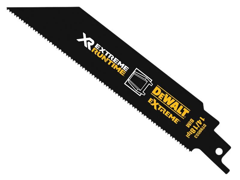 DEWALT Power Tools FlexVolt XR Metal Reciprocating Blade 152mm 14/18 TPI (Pack