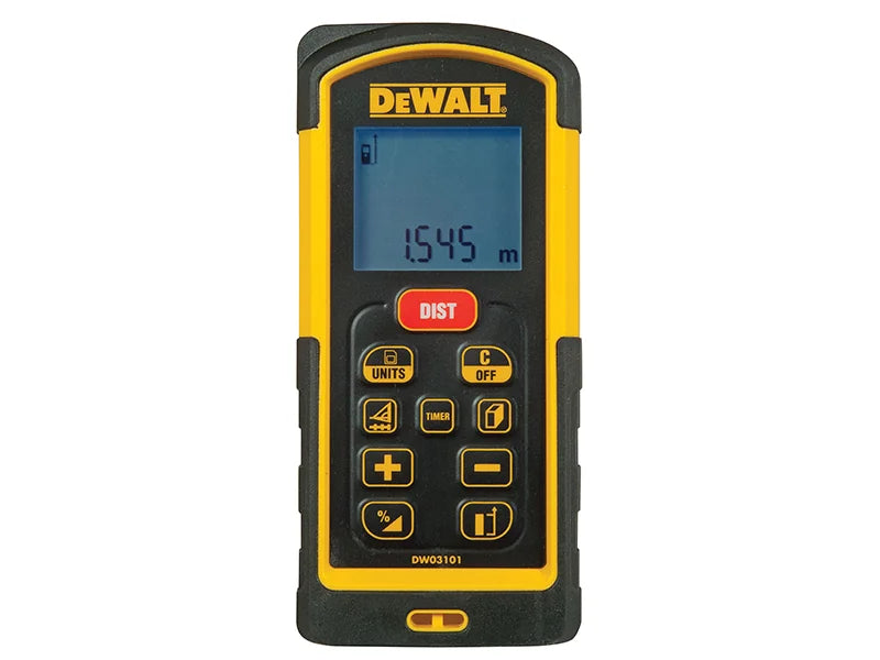 DEWALT Power Tools DW03101 Laser Distance Measure 100m - DW03101-XJ