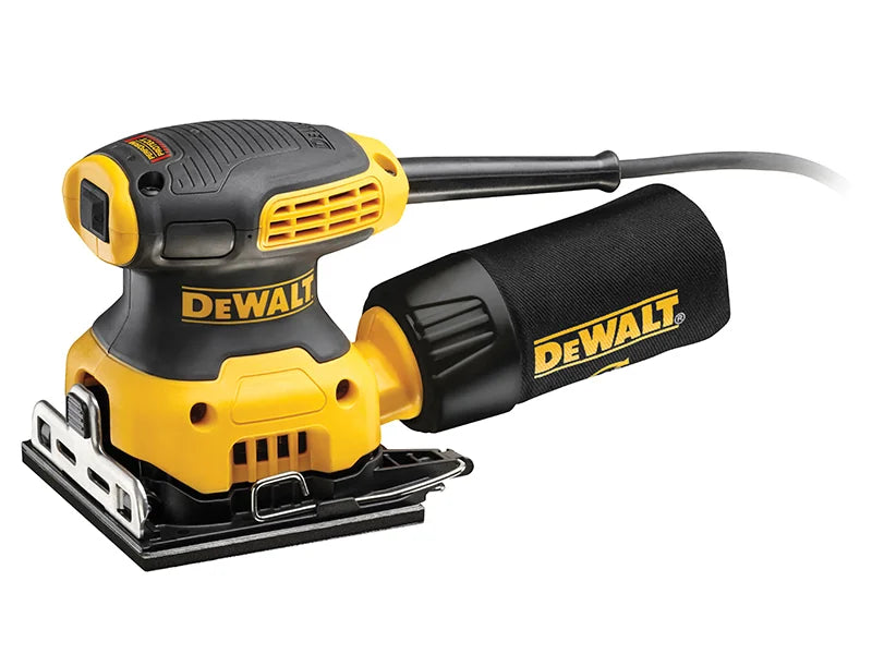 DEWALT Power Tools DWE6411 1/4 Sheet Palm Sander 230W 240V - DWE6411-GB