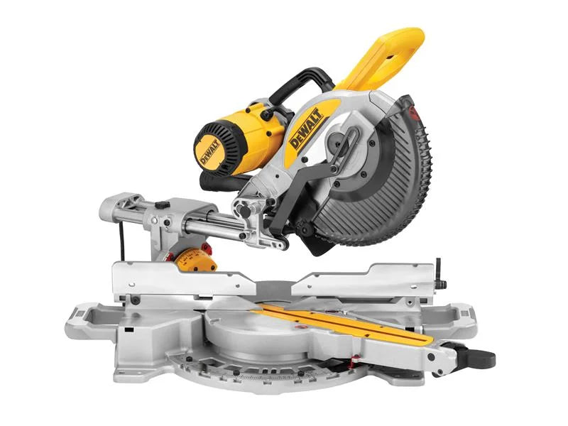 DEWALT Power Tools DWS727 XPS Double Bevel Slide Mitre Saw 250mm 1675W 240V