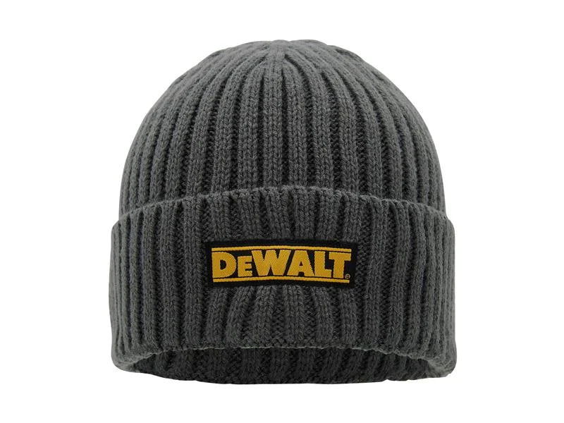 DEWALT Power Tools Indianapolis Grey Knitted Beanie Hat - INDIANAPOLIS
