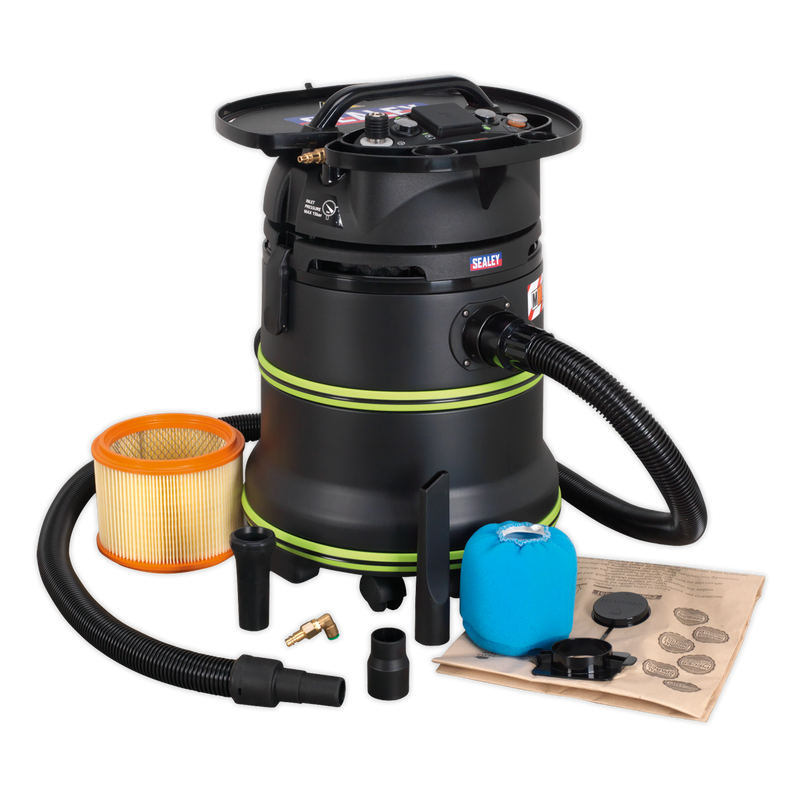 Sealey Wet & Dry Vacuum Cleaner DFS35M 35L 1000W