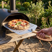 Dellonda Aluminium Pizza Oven Peel 63.5cm with Wooden Handle