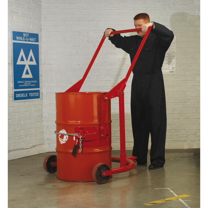 Sealey Mobile Drum Handler 205L Model DH02