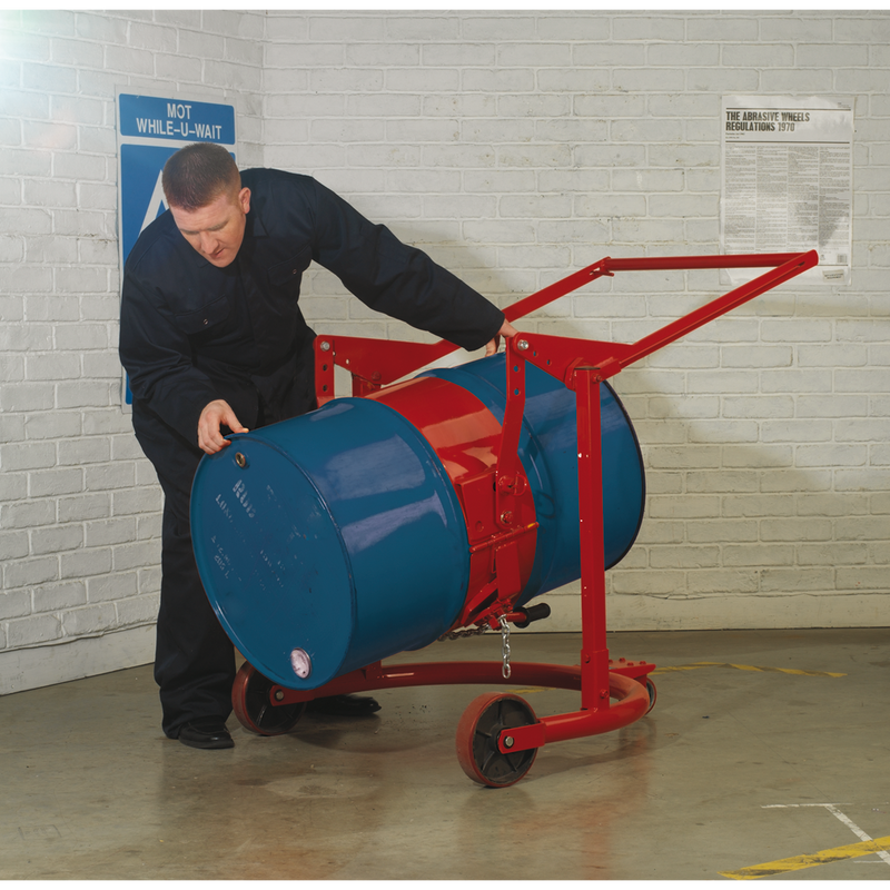 Sealey Mobile Drum Handler 205L Model DH02