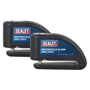 Sealey Motorcycle Alarm Disc Lock DL5052 100db Security