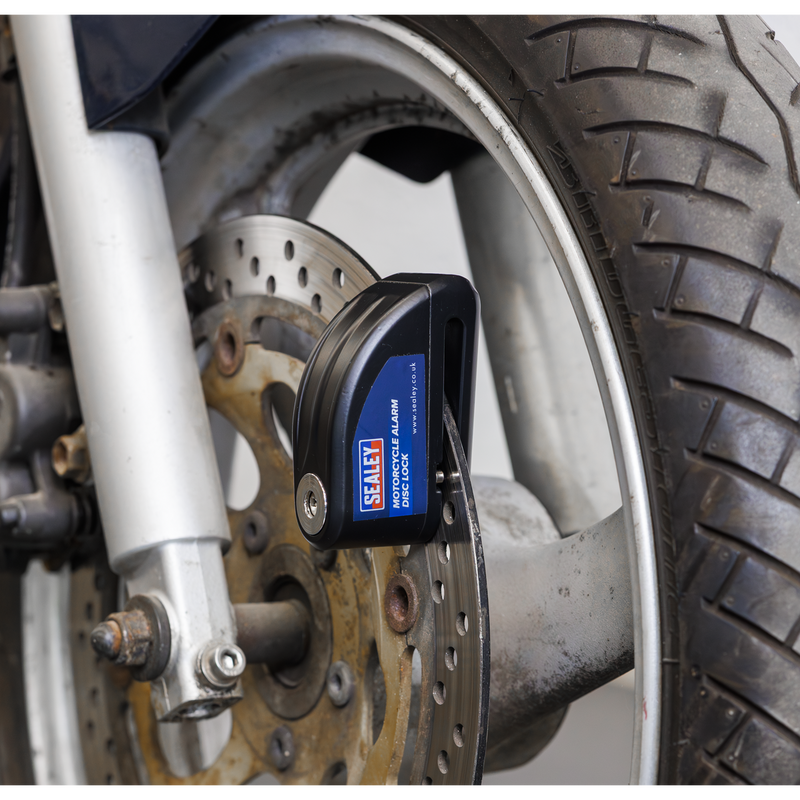 Sealey Motorcycle Alarm Disc Lock DL505 100db Security