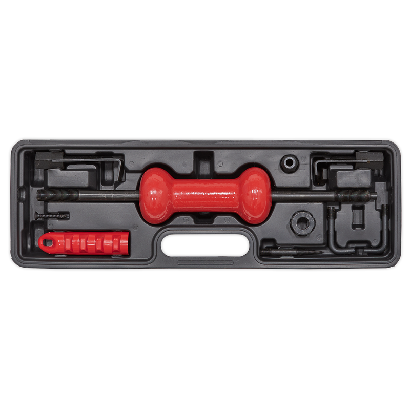 Sealey 2kg Slide Hammer Kit DP9/5B with 9 Attachments