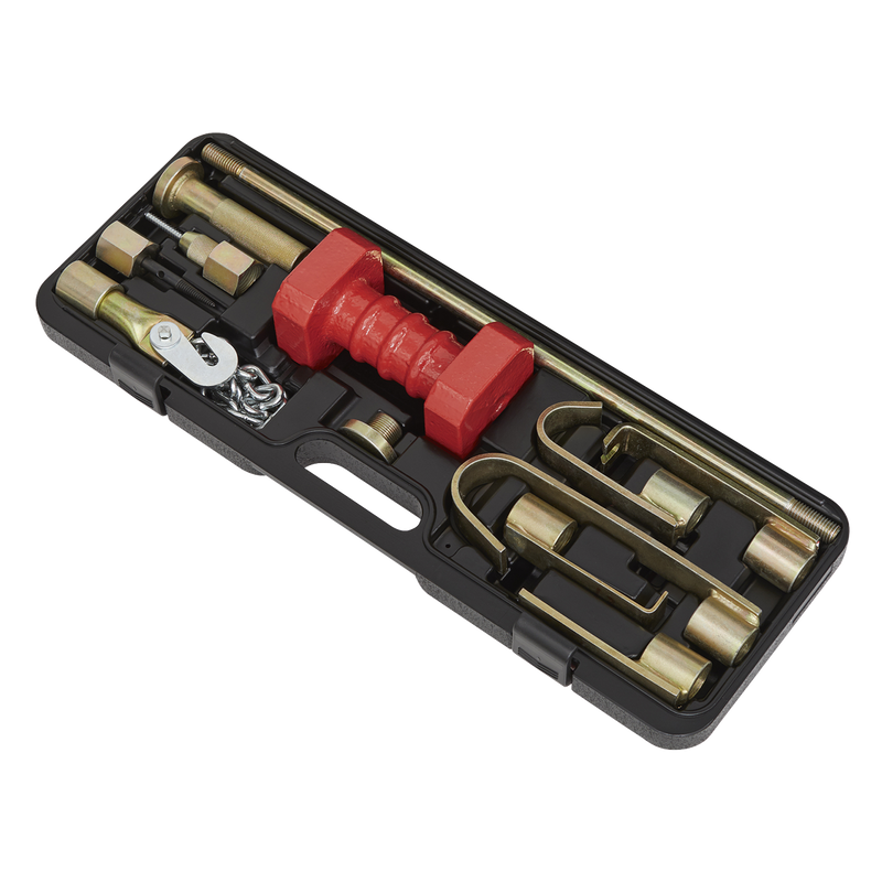 Sealey 4.4kg Slide Hammer Set 10 Piece Bodyshop Tool Kit