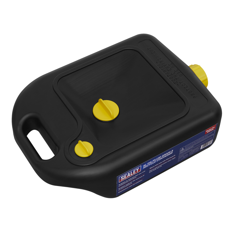 Sealey Oil/Fluid Drain & Recycle Container 6L