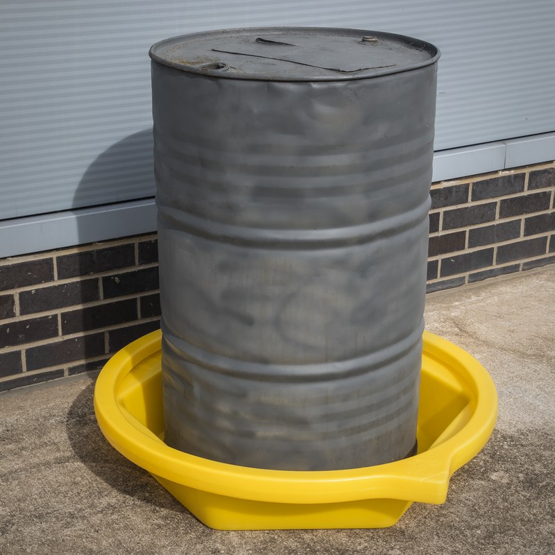 Sealey Drum Tray 86L Ø890mm Spill Collector