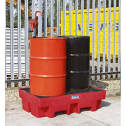 Sealey Polyethylene Barrel Bund DRP12 1220x820x330mm