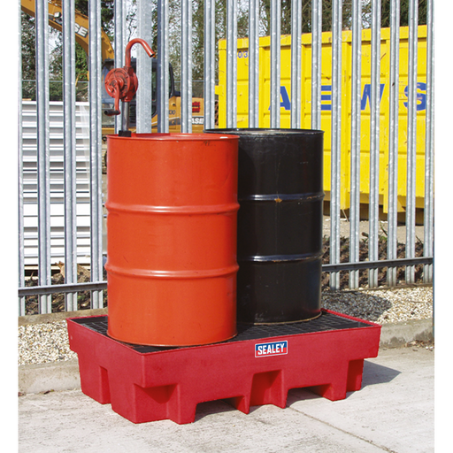 Sealey Polyethylene Barrel Bund DRP12 1220x820x330mm