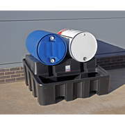 Sealey Drum Rack Dispensing Unit DRP22 for 2 x 205L Drums