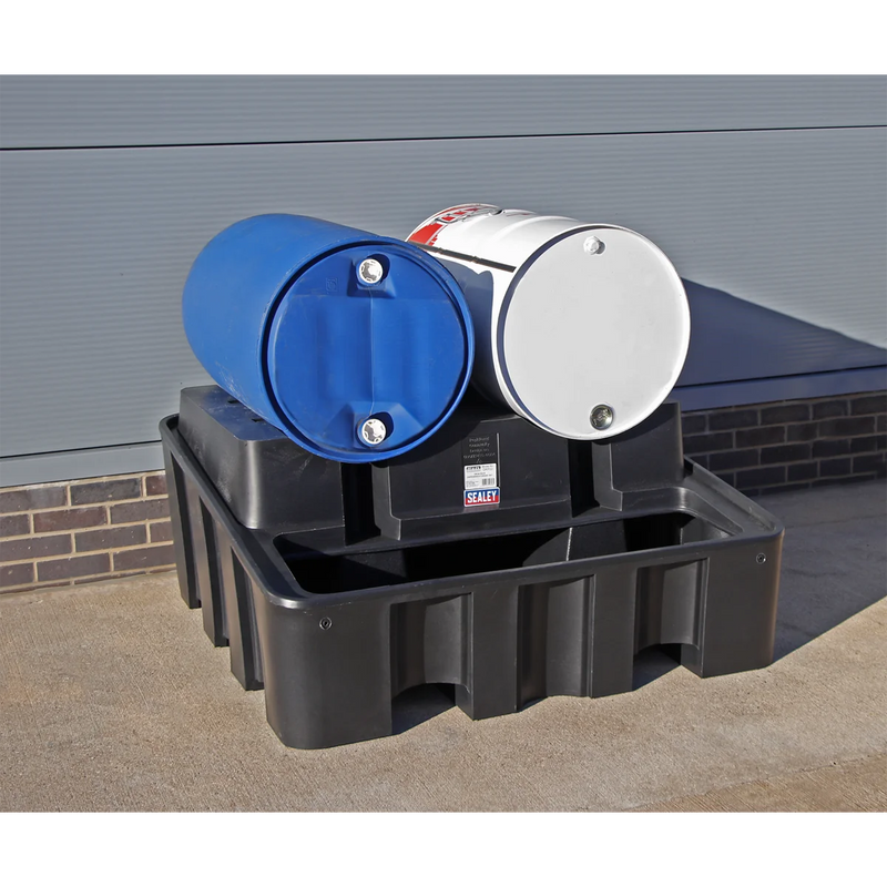 Sealey Drum Rack Dispensing Unit DRP22 for 2 x 205L Drums