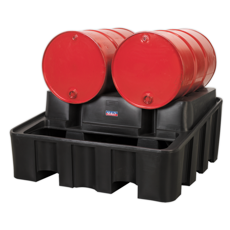 Sealey Drum Rack Dispensing Unit DRP22 for 2 x 205L Drums