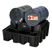 Sealey Drum Rack Dispensing Unit DRP22 for 2 x 205L Drums