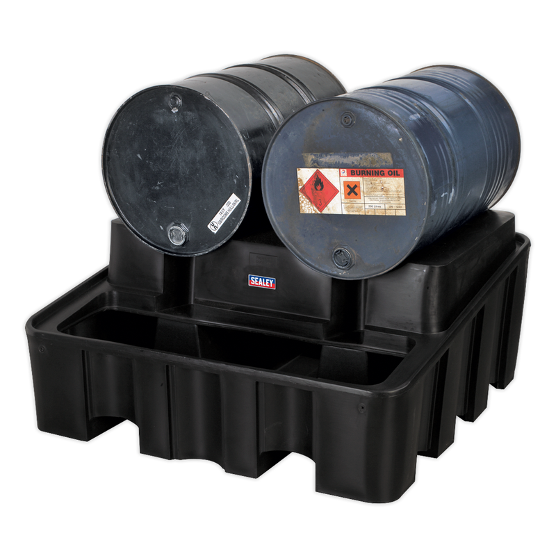 Sealey Drum Rack Dispensing Unit DRP22 for 2 x 205L Drums