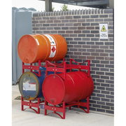 Sealey 2 Drum Storage Racking DRP34 205L Capacity