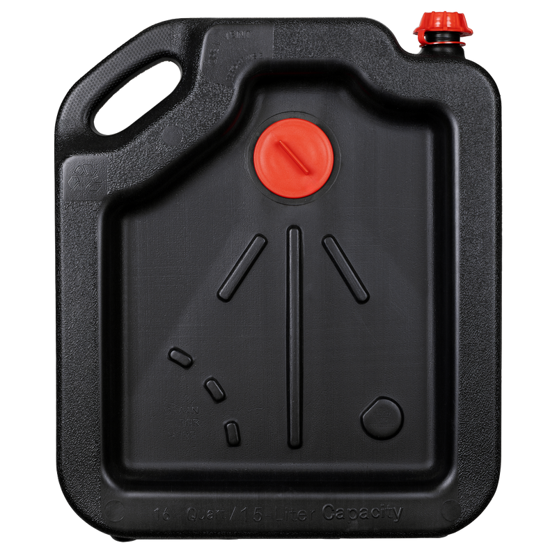 Sealey Portable Oil Drainer 15L DRP45 Heavy-Duty Polyethylene