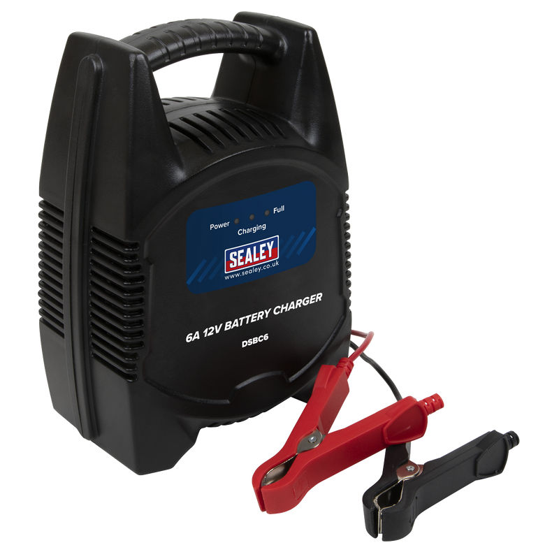 Sealey 12V Battery Charger DSBC6 6A Peak Output