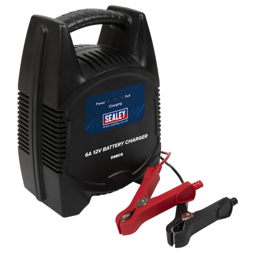Sealey 12V Battery Charger DSBC6 6A Peak Output