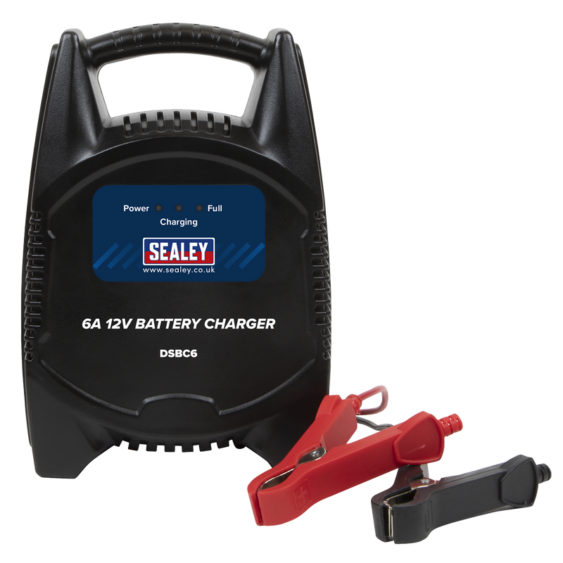 Sealey 12V Battery Charger DSBC6 6A Peak Output