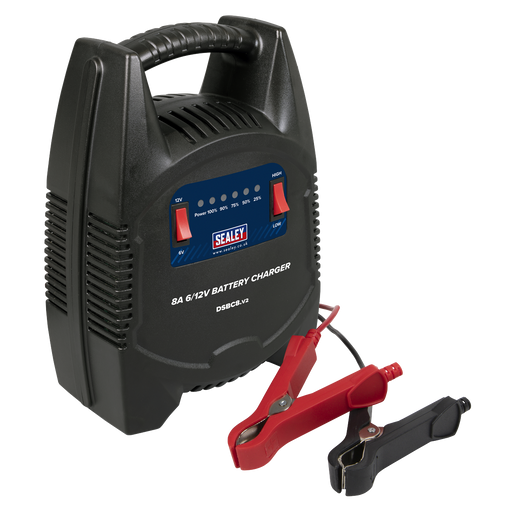 Sealey 8A Battery Charger 6/12V Model DSBC8