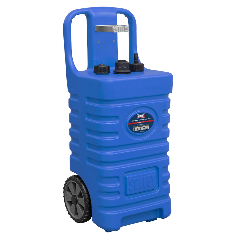 Sealey Mobile Dispensing Tank 55L - Durable Polyethylene