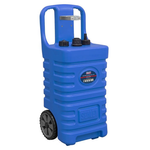 Sealey Mobile Dispensing Tank 55L - Durable Polyethylene