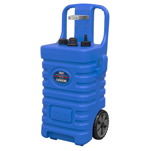 Sealey Mobile Dispensing Tank 55L - Durable Polyethylene