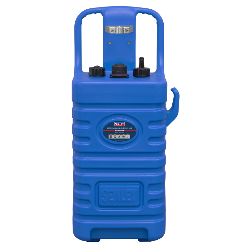 Sealey Mobile Dispensing Tank 55L - Durable Polyethylene