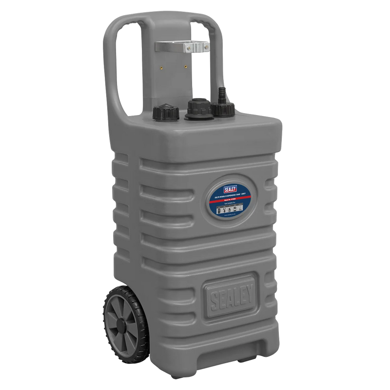 Sealey Mobile Dispensing Tank 55L - Grey