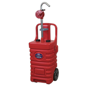 Sealey Mobile Dispensing Tank 55L with Oil Rotary Pump
