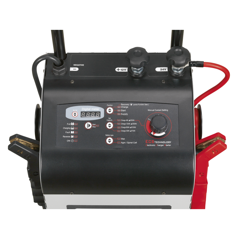 Sealey 12/24V Electronic Charger Starter 60/350A
