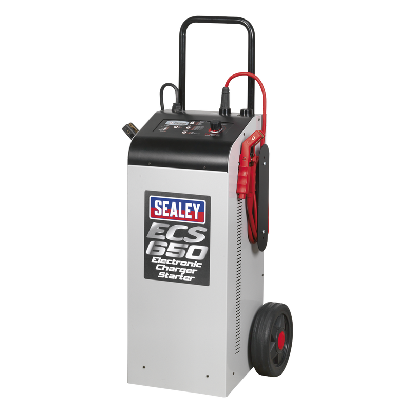 Sealey 12/24V Electronic Charger Maintainer/Starter 100/650A