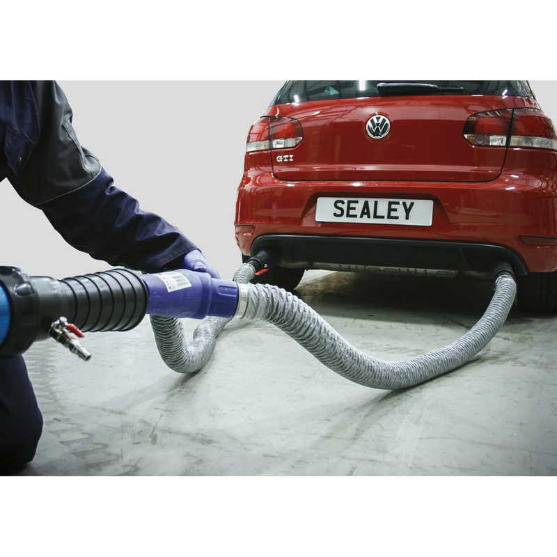 Sealey Exhaust Fume Extractor EFS07 with 3m Ducting