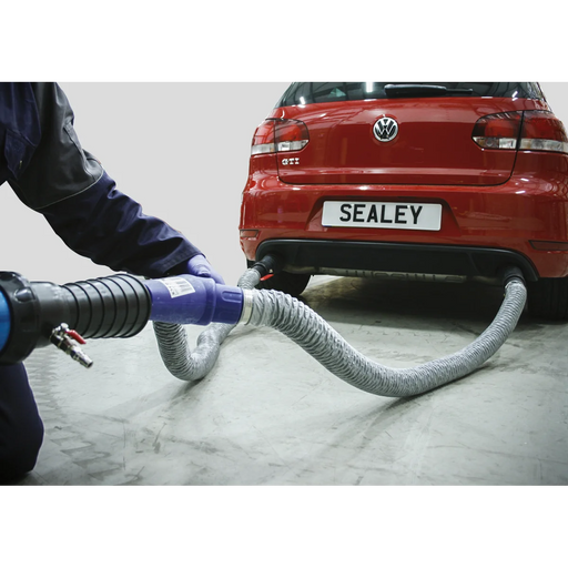 Sealey Exhaust Fume Extractor EFS07 with 3m Ducting