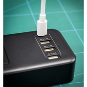 Sealey 2.6m Extension Lead with USB Ports EL34USBB