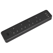 Sealey 2.6m Extension Lead with USB Ports EL34USBB