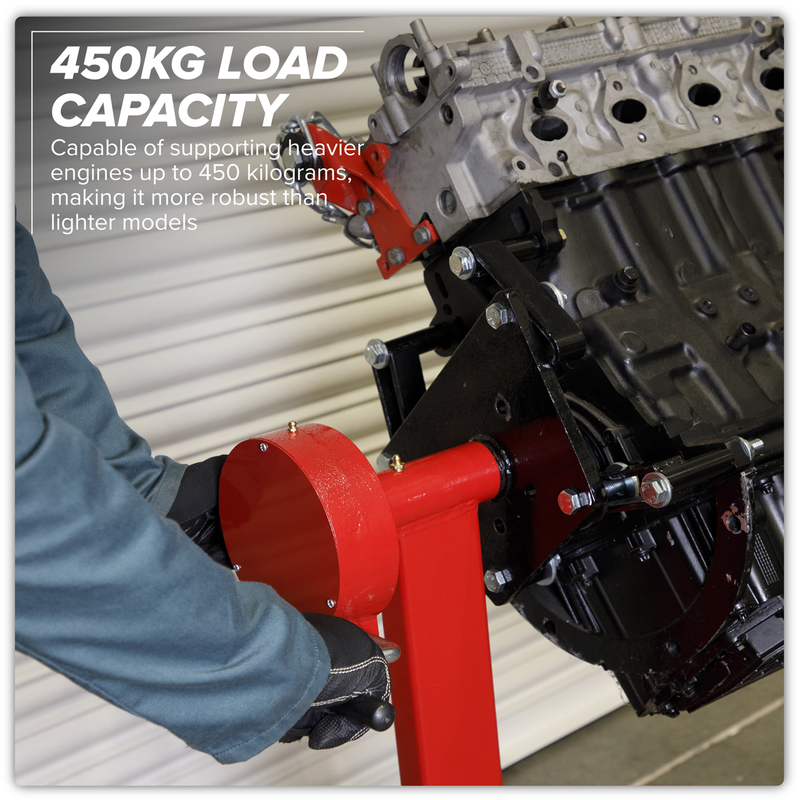 Sealey Folding Engine Stand ES480D 450kg Capacity