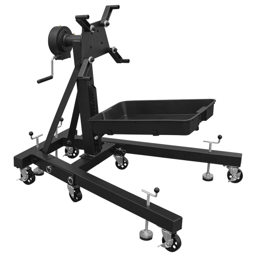 Sealey Viking Folding Engine Stand ES680DS 680kg Capacity with Drain Pan
