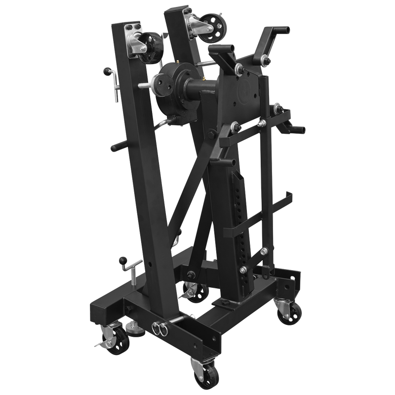 Sealey Viking Folding Engine Stand ES680DS 680kg Capacity with Drain Pan