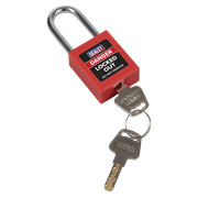 Sealey Safety Lockout Padlock EV11 Ø6mm Shackle