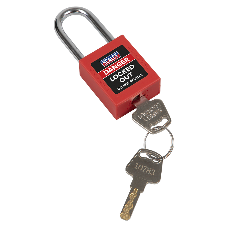 Sealey Safety Lockout Padlock EV11 Ø6mm Shackle