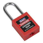 Sealey Safety Lockout Padlock EV11 Ø6mm Shackle