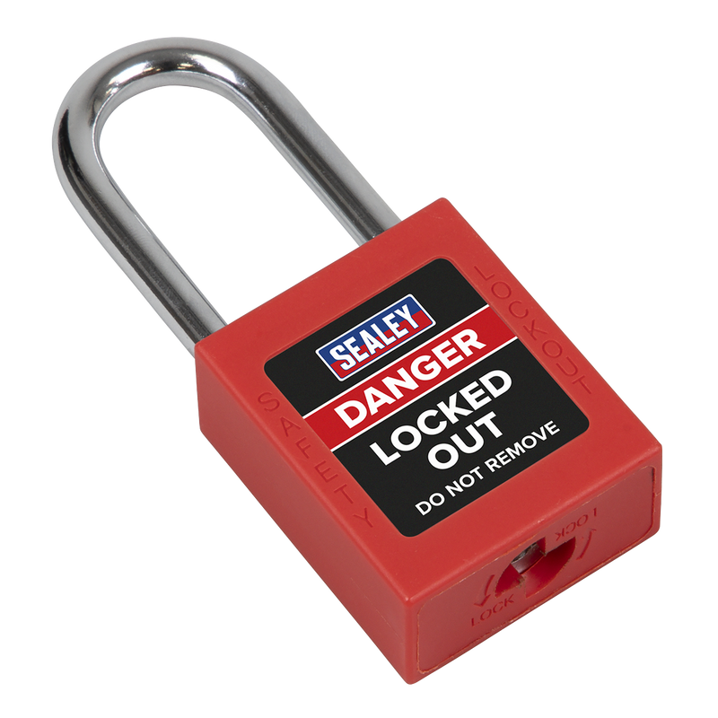 Sealey Safety Lockout Padlock EV11 Ø6mm Shackle