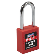 Sealey Safety Lockout Padlock EV11 Ø6mm Shackle