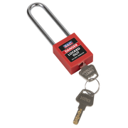 Sealey Lockout Padlock EV12 with 6mm Steel Shackle